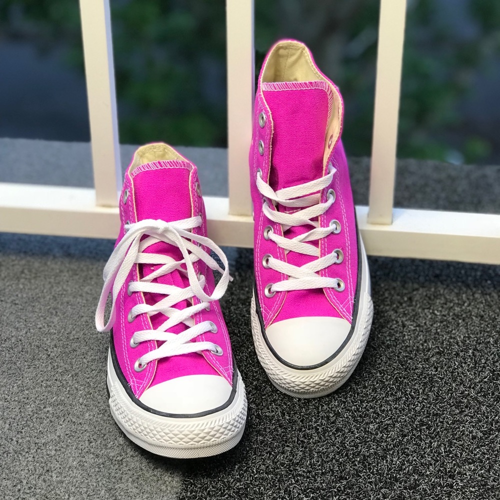 NWT Converse AdVulc Classic Magenta HT W AUTHENTIC - Picture 2 of 8